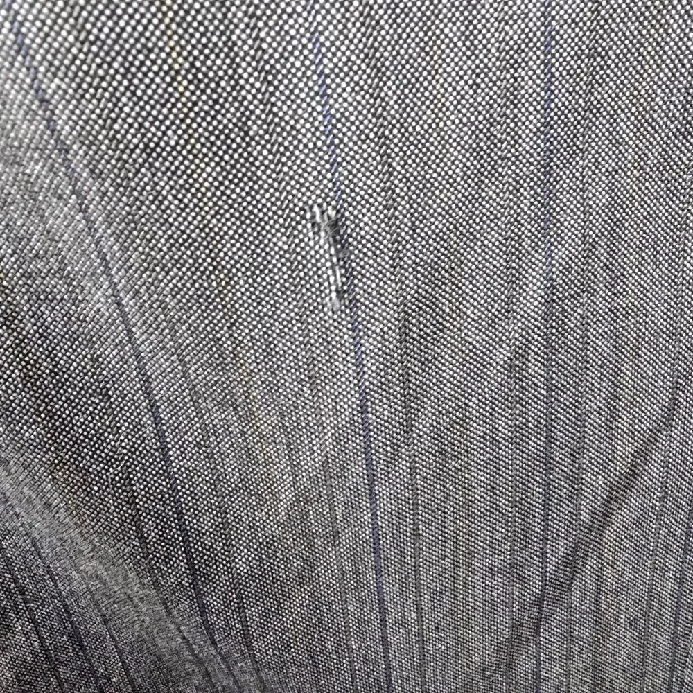 Ermenegildo Zegna Suit Jacket Blazer Mens Gray Wool 44 US 54 IT